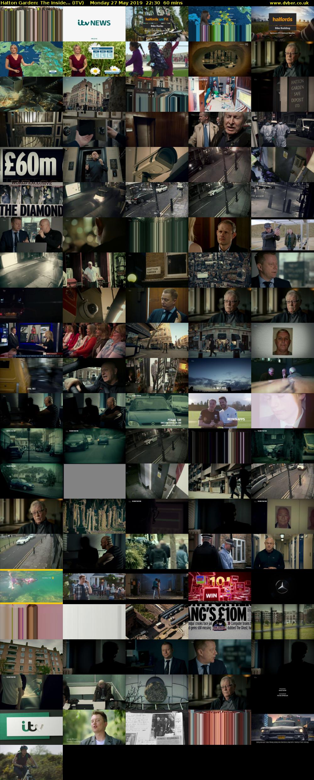 Hatton Garden: The Inside... (ITV) Monday 27 May 2019 22:30 - 23:30