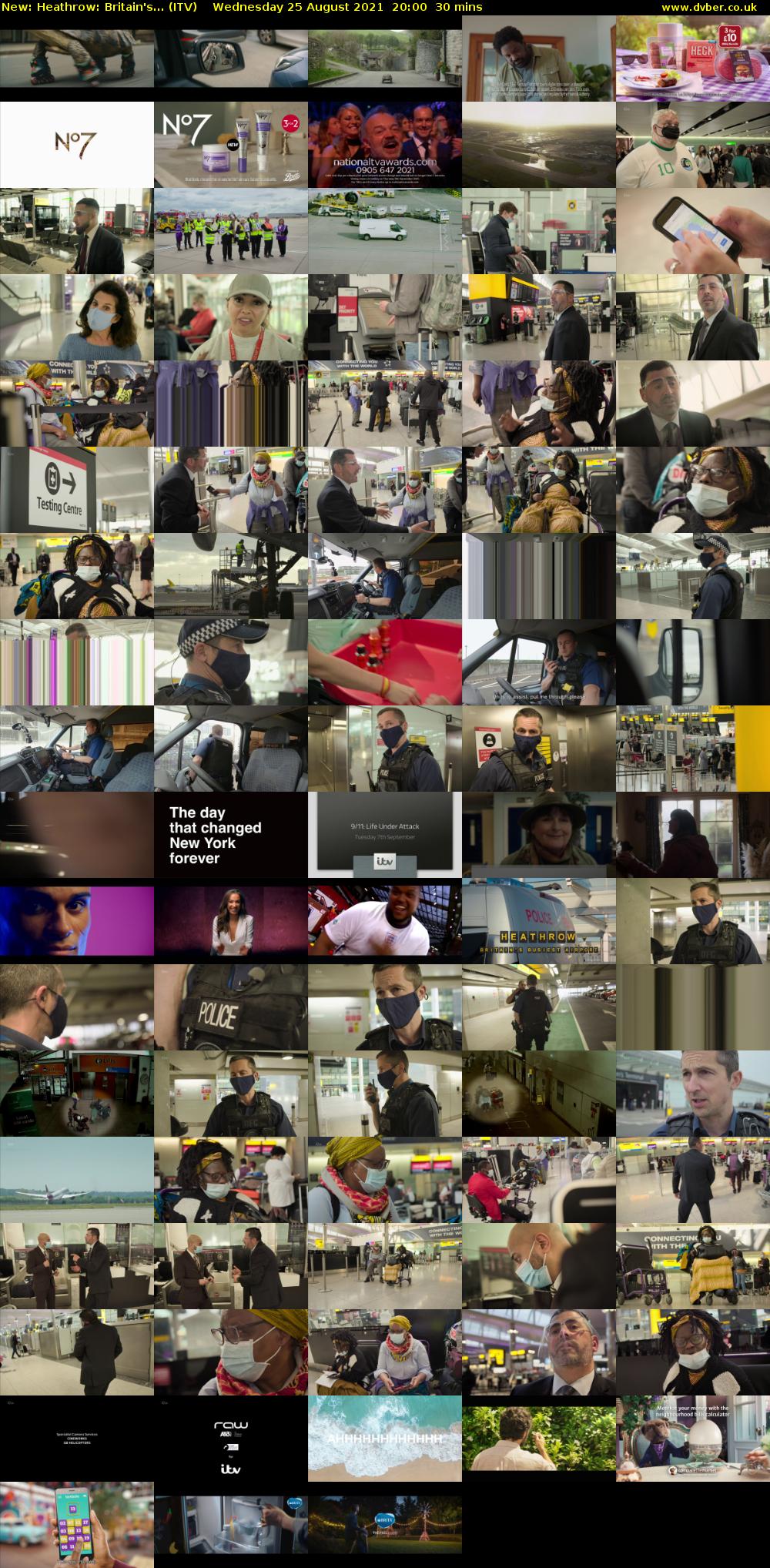 Heathrow: Britain's... (ITV) Wednesday 25 August 2021 20:00 - 20:30
