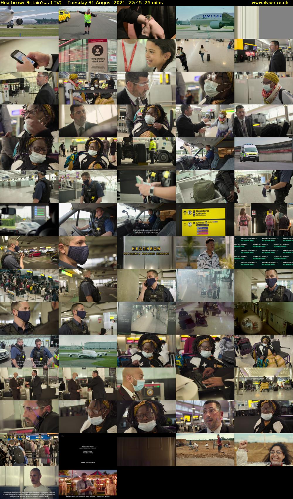 Heathrow: Britain's... (ITV) Tuesday 31 August 2021 22:45 - 23:10