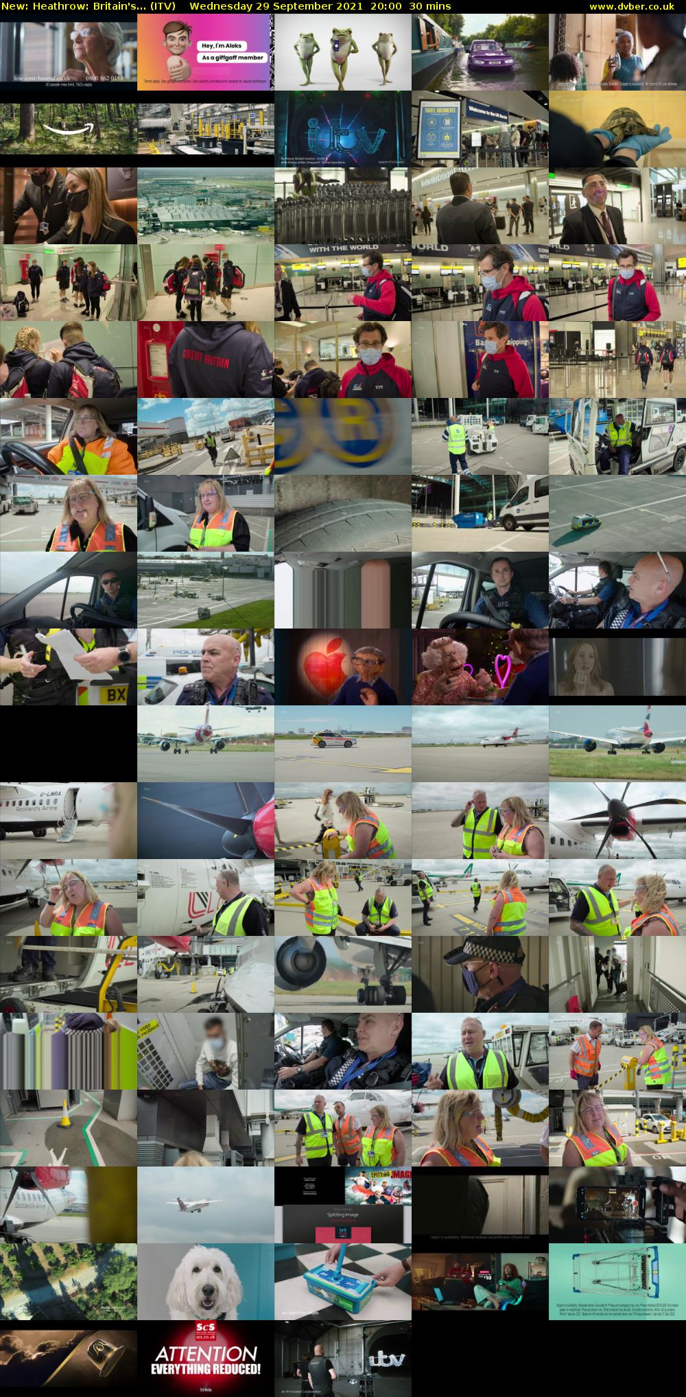 Heathrow: Britain's... (ITV) Wednesday 29 September 2021 20:00 - 20:30