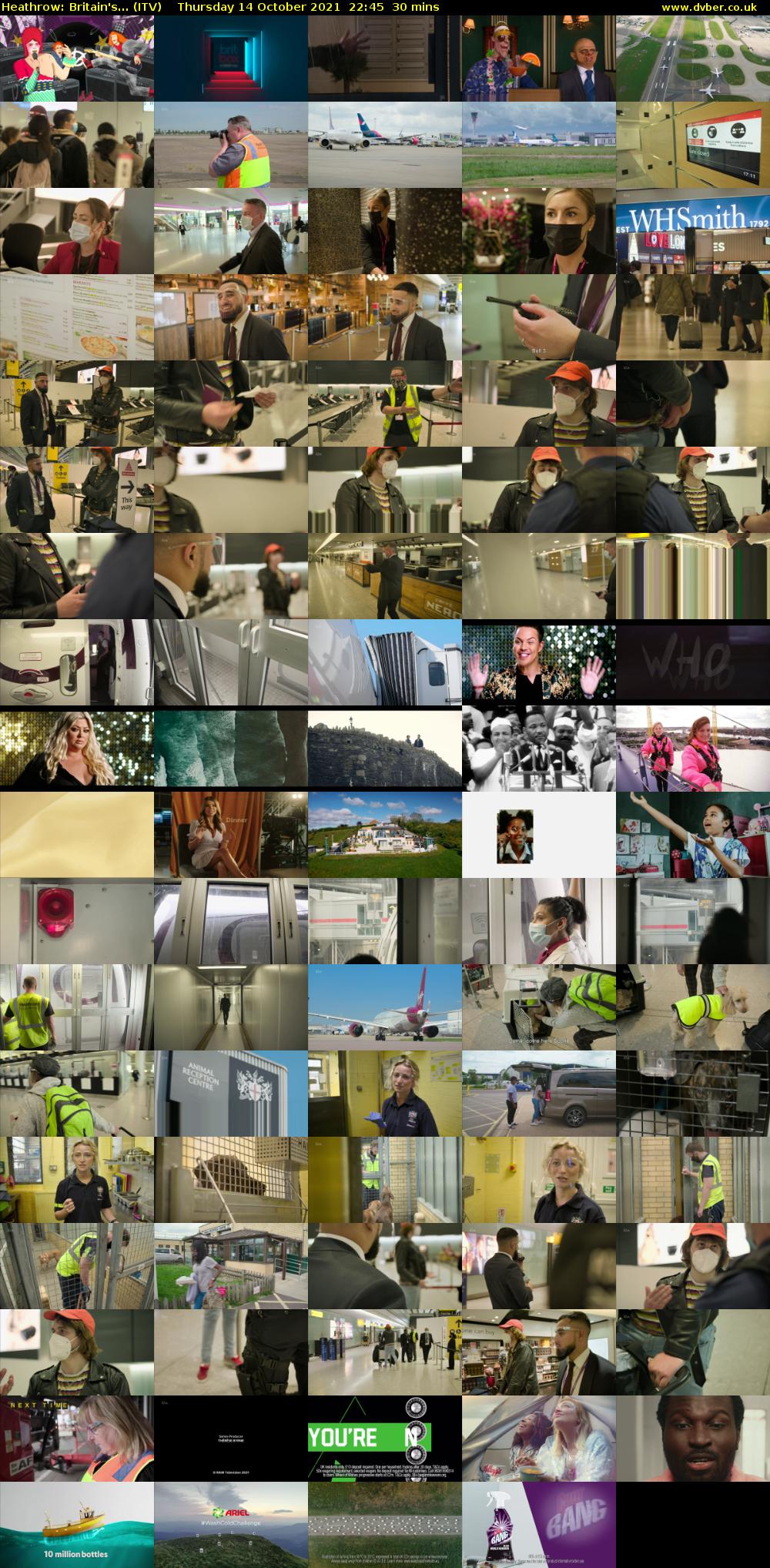 Heathrow: Britain's... (ITV) Thursday 14 October 2021 22:45 - 23:15