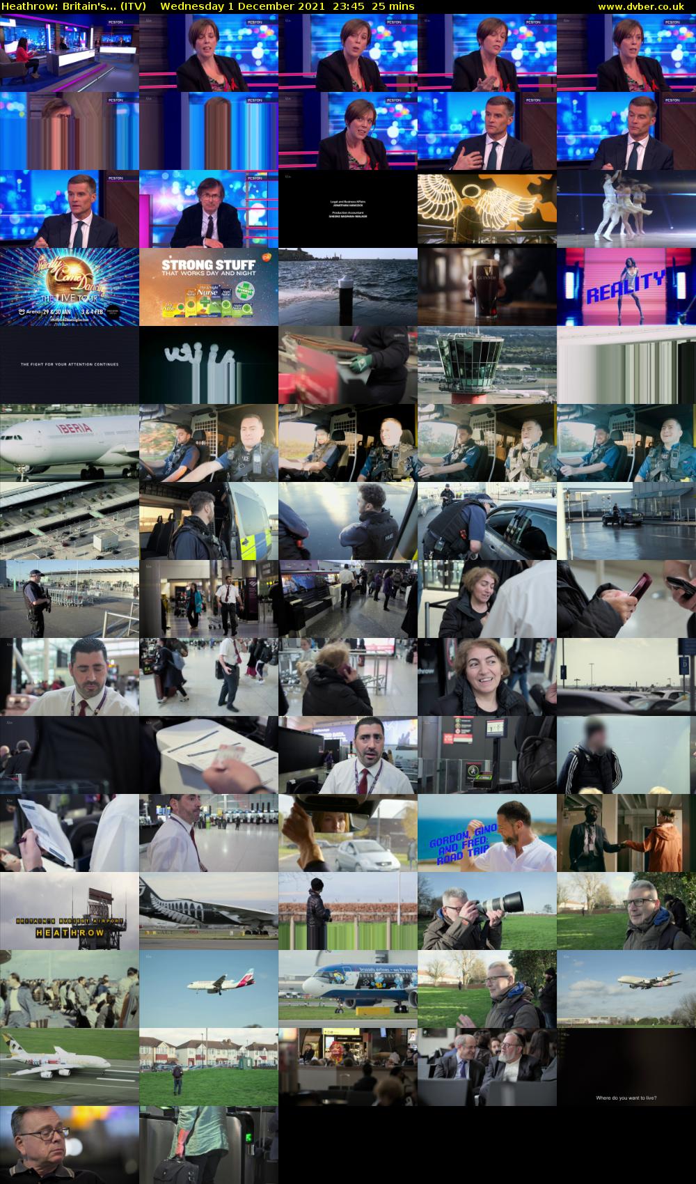 Heathrow: Britain's... (ITV) Wednesday 1 December 2021 23:45 - 00:10