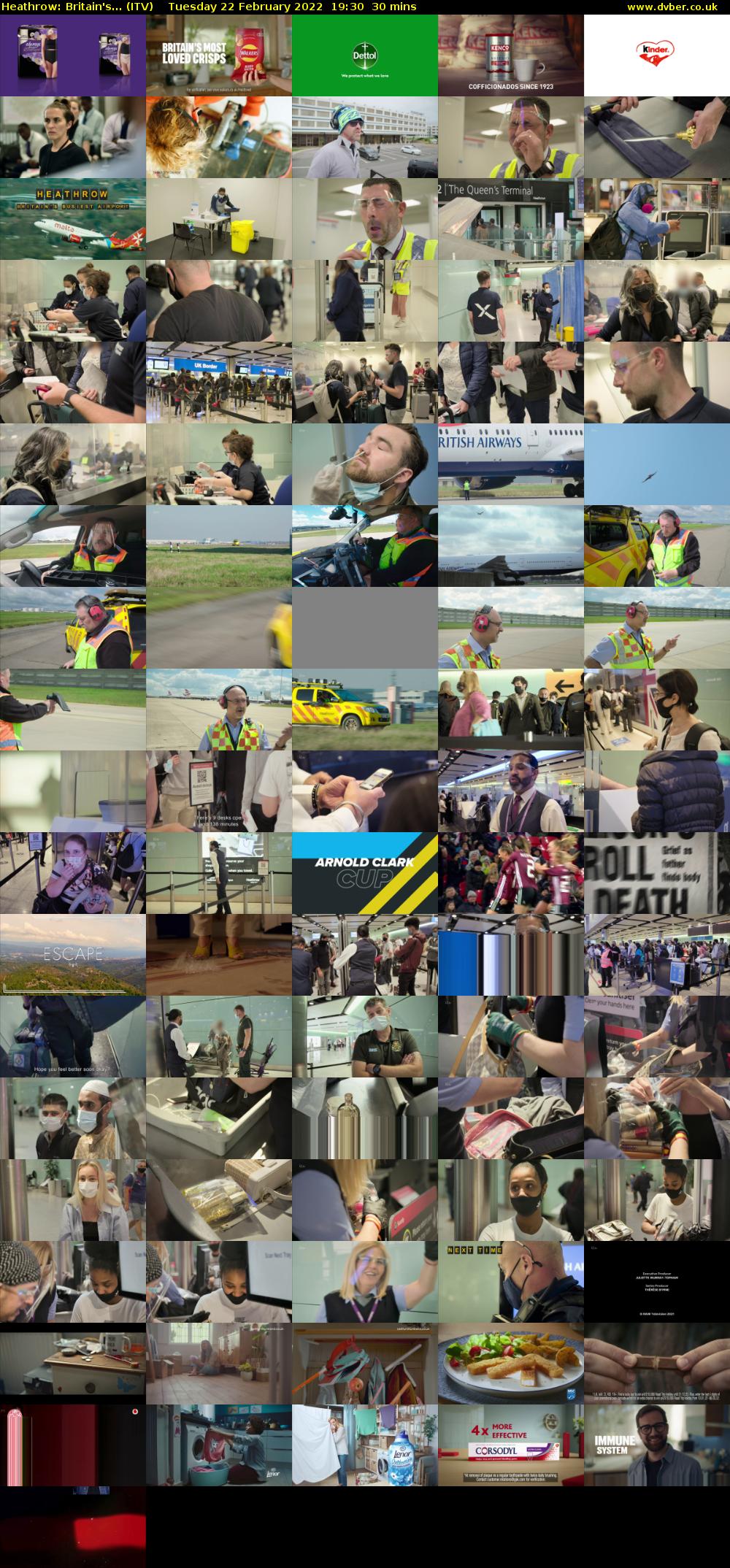 Heathrow: Britain's... (ITV) Tuesday 22 February 2022 19:30 - 20:00