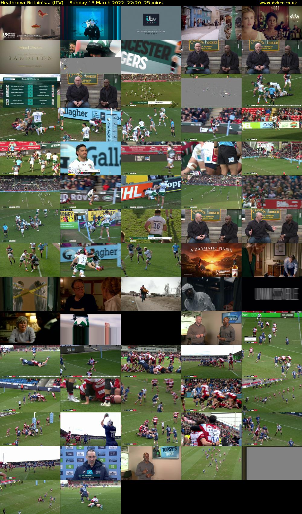 Heathrow: Britain's... (ITV) Sunday 13 March 2022 22:20 - 22:45