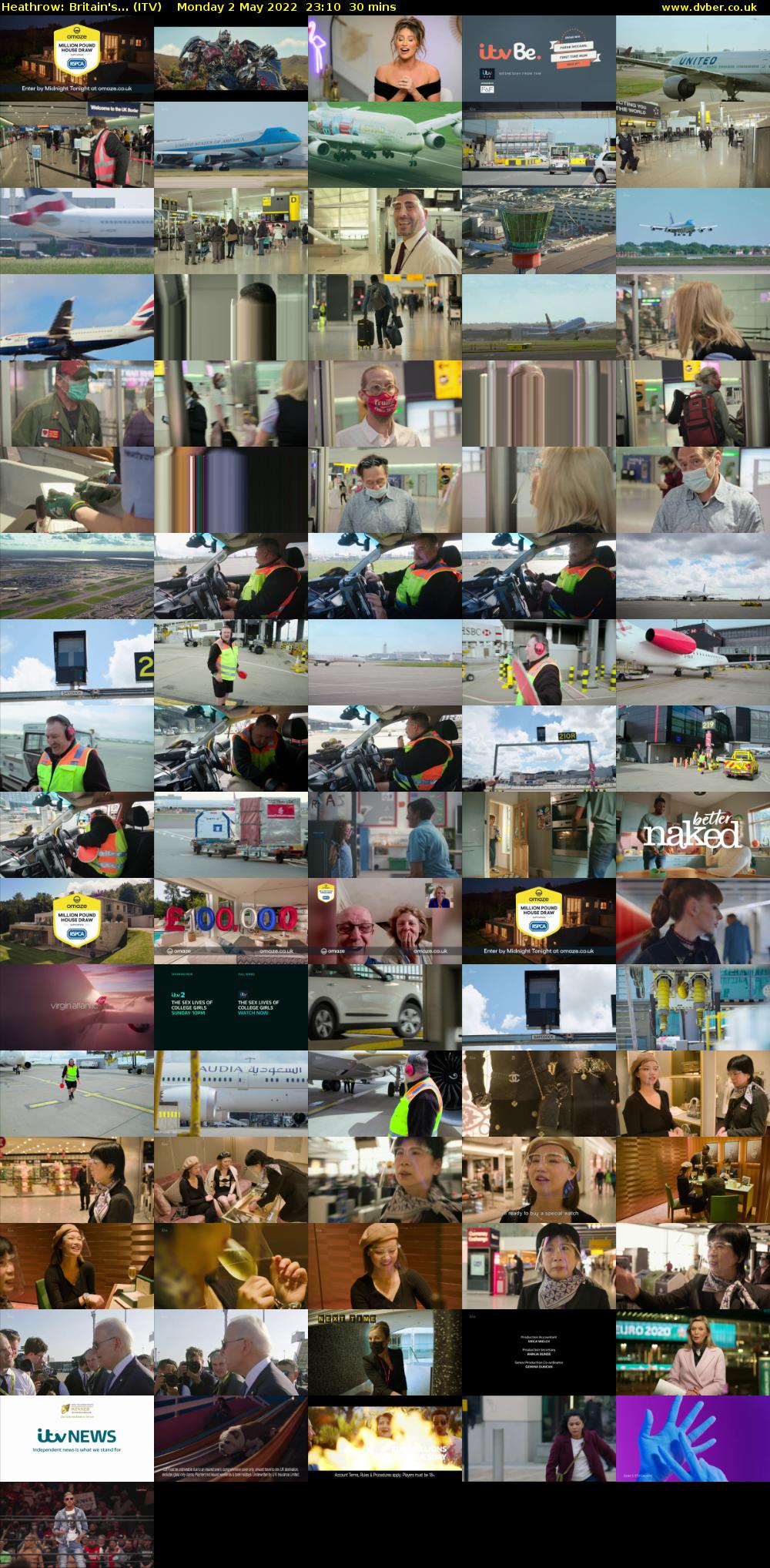 Heathrow: Britain's... (ITV) Monday 2 May 2022 23:10 - 23:40