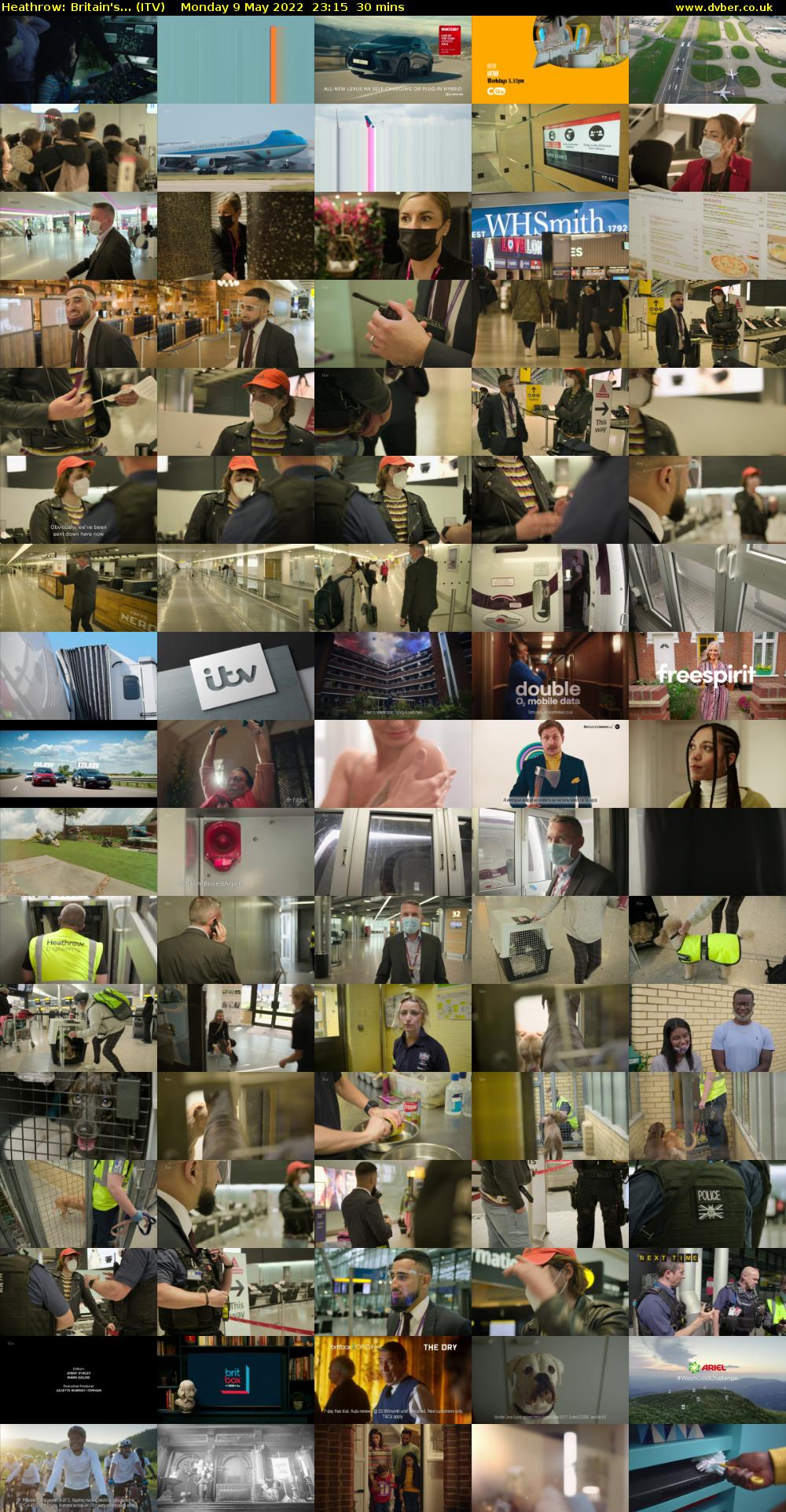 Heathrow: Britain's... (ITV) Monday 9 May 2022 23:15 - 23:45