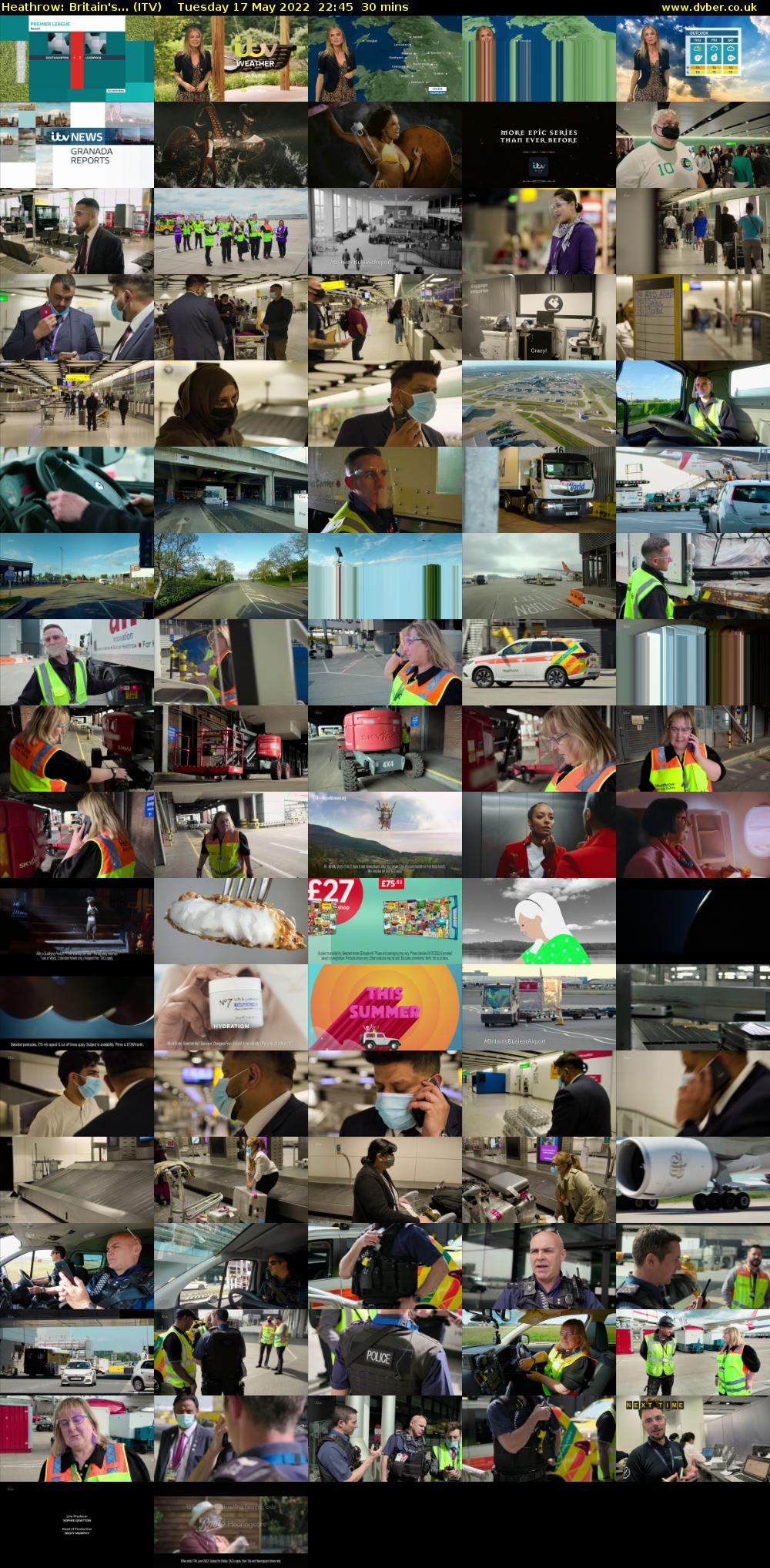Heathrow: Britain's... (ITV) Tuesday 17 May 2022 22:45 - 23:15