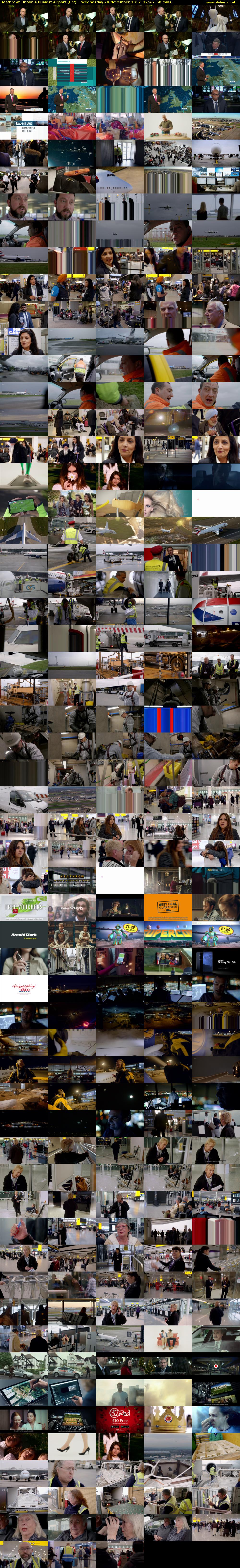 Heathrow: Britain's Busiest Airport (ITV) Wednesday 29 November 2017 22:45 - 23:45