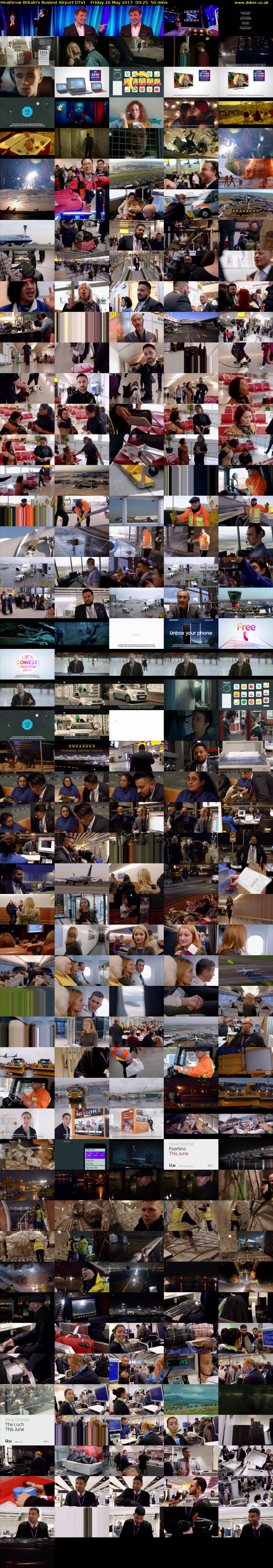 Heathrow Britain's Busiest Airport (ITV) Friday 26 May 2017 00:25 - 01:15