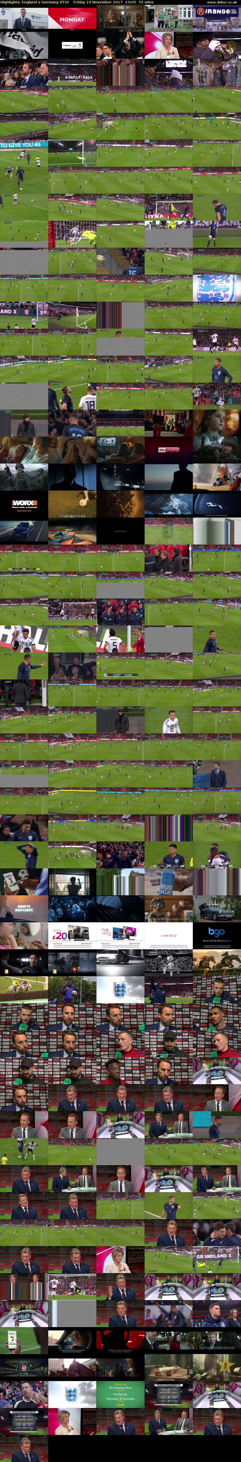 Highlights: England v Germany (ITV) Friday 10 November 2017 23:05 - 00:00