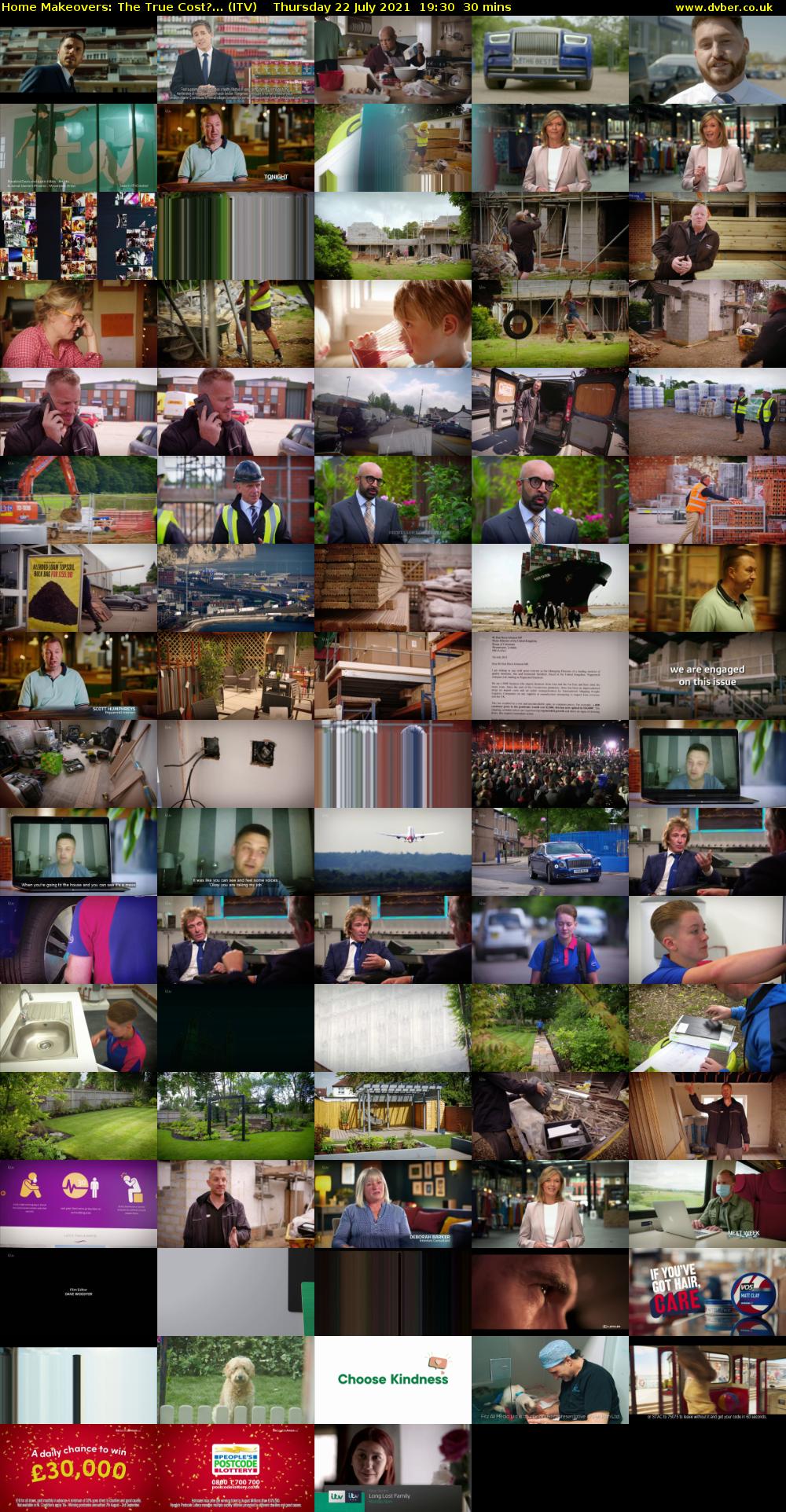 Home Makeovers: The True Cost?... (ITV) Thursday 22 July 2021 19:30 - 20:00