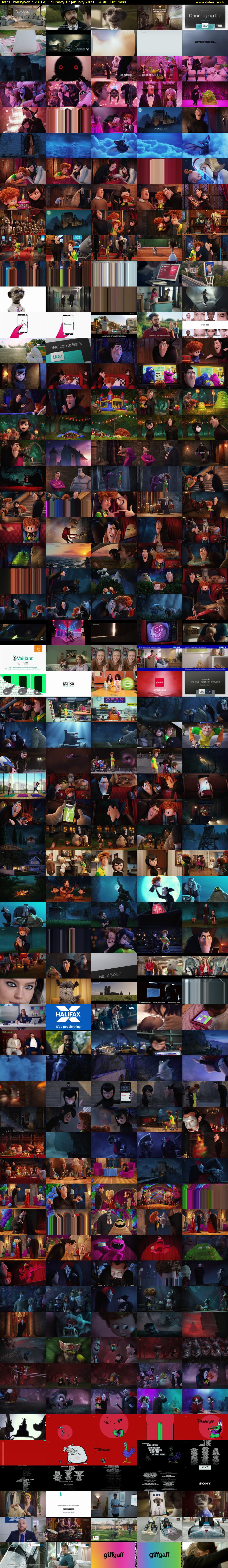 Hotel Transylvania 2 (ITV) Sunday 17 January 2021 14:40 - 16:25