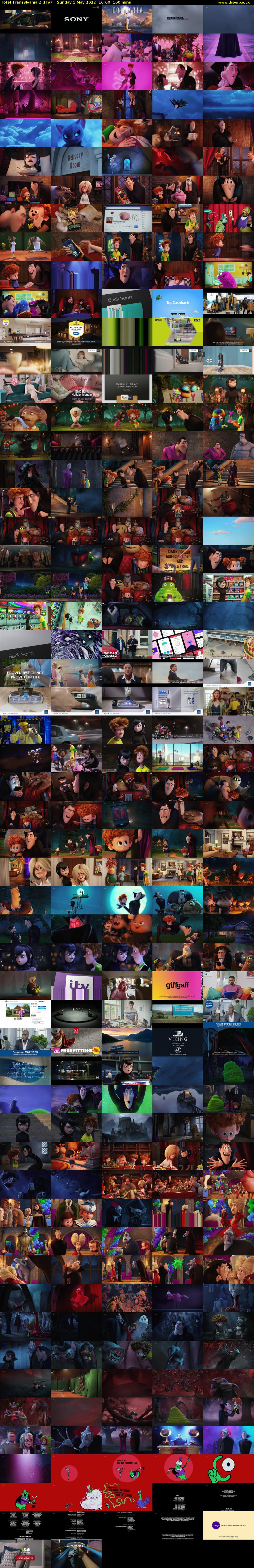 Hotel Transylvania 2 (ITV) Sunday 1 May 2022 16:00 - 17:40