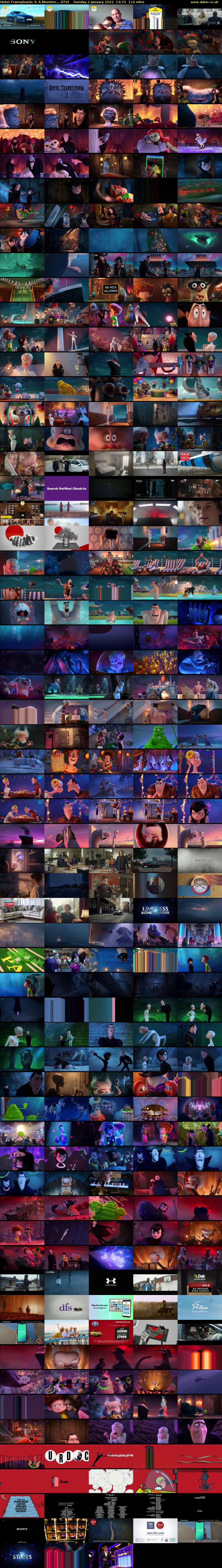 Hotel Transylvania 3: A Monster... (ITV) Sunday 2 January 2022 14:15 - 16:05