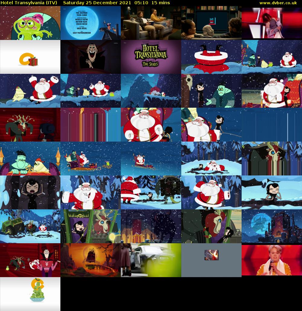 Hotel Transylvania (ITV) Saturday 25 December 2021 05:10 - 05:25