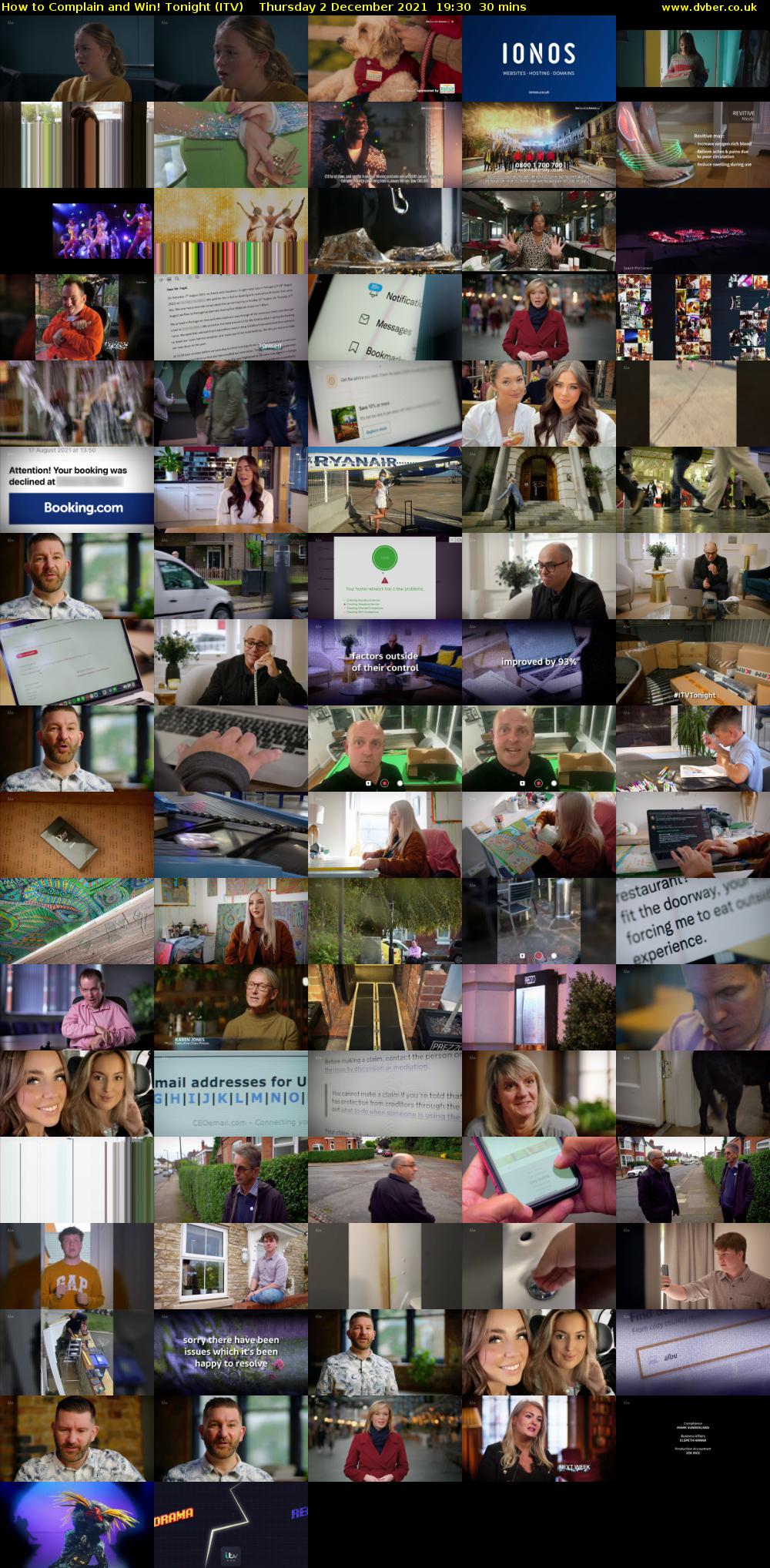 How to Complain and Win! Tonight (ITV) Thursday 2 December 2021 19:30 - 20:00