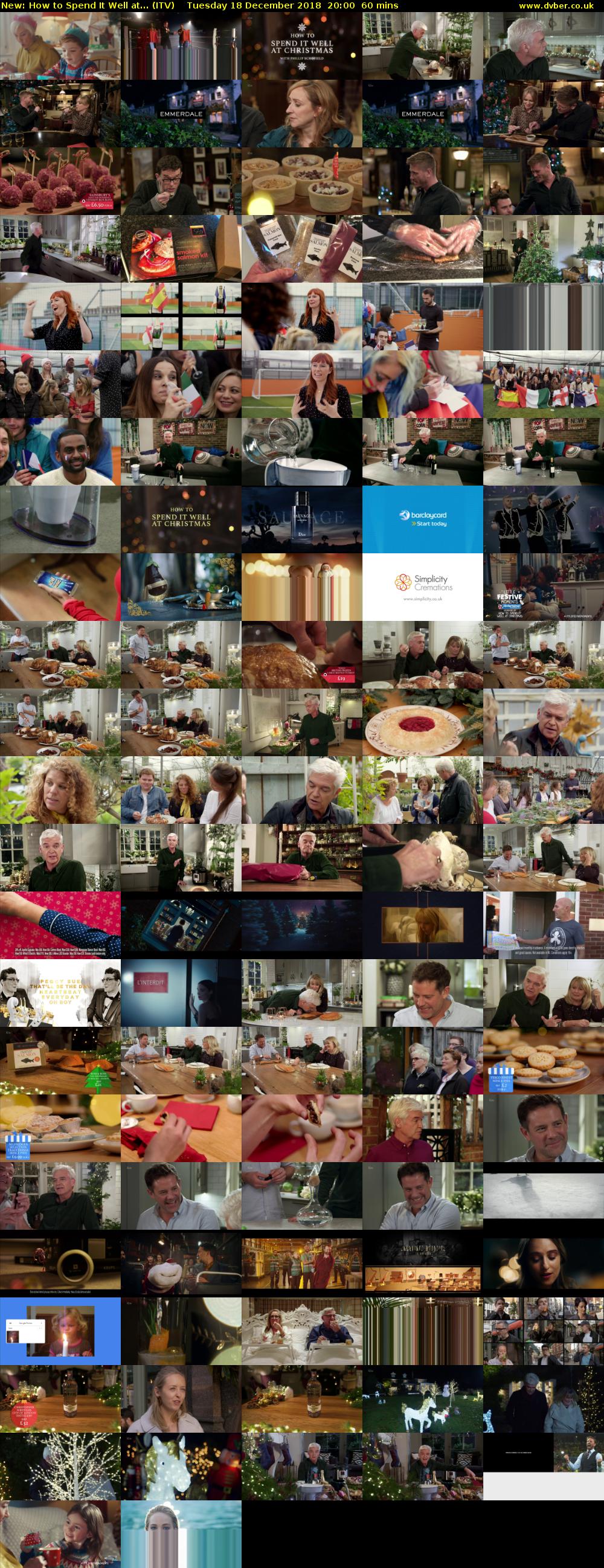 How to Spend It Well at... (ITV) Tuesday 18 December 2018 20:00 - 21:00