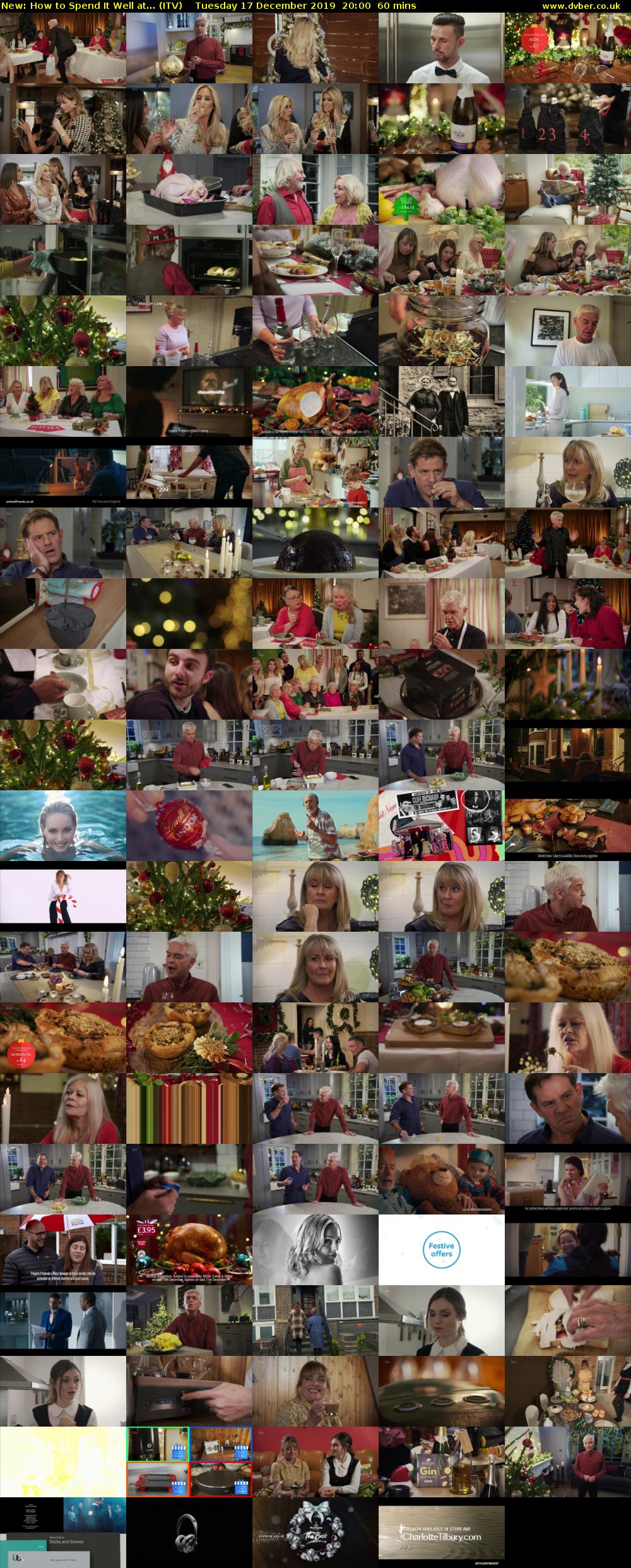 How to Spend It Well at... (ITV) Tuesday 17 December 2019 20:00 - 21:00