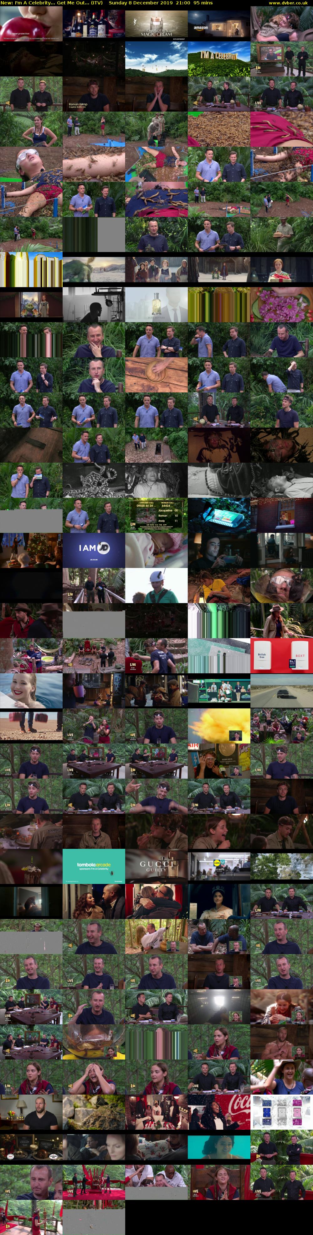 I'm A Celebrity... Get Me Out... (ITV) Sunday 8 December 2019 21:00 - 22:35