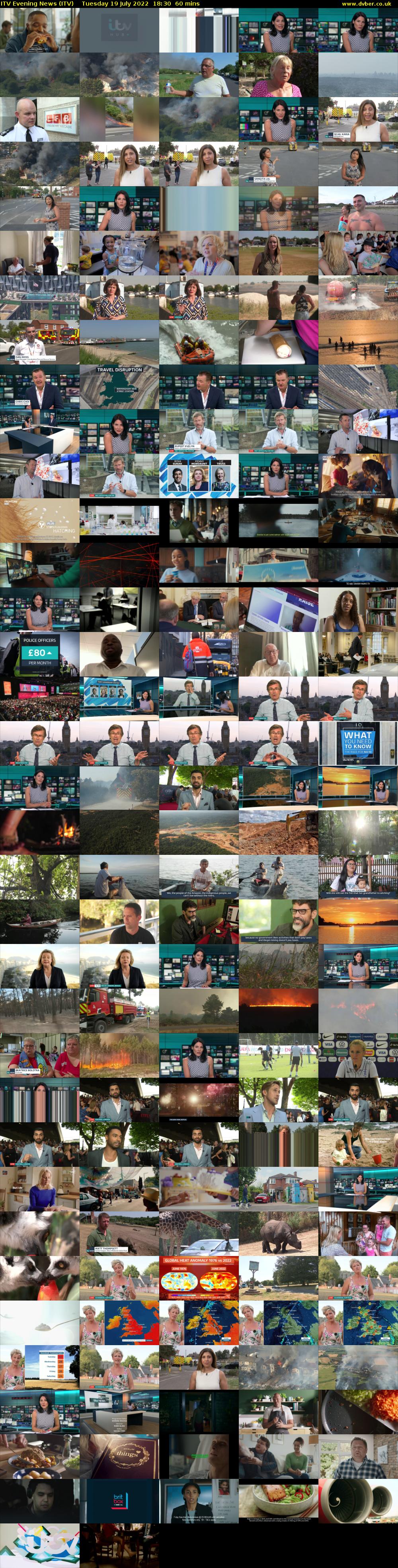 ITV Evening News (ITV) Tuesday 19 July 2022 18:30 - 19:30