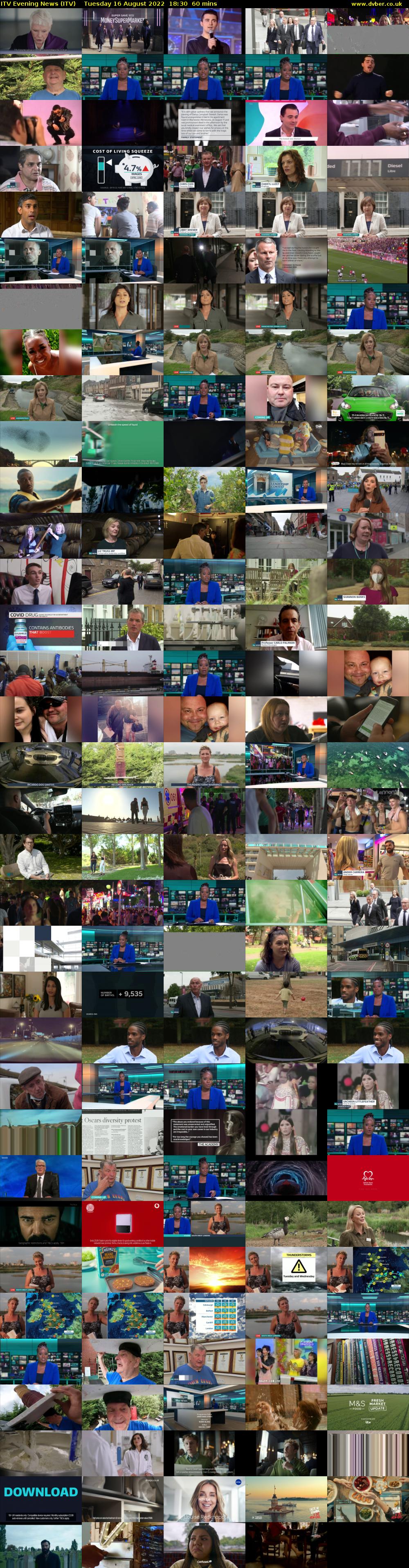 ITV Evening News (ITV) Tuesday 16 August 2022 18:30 - 19:30