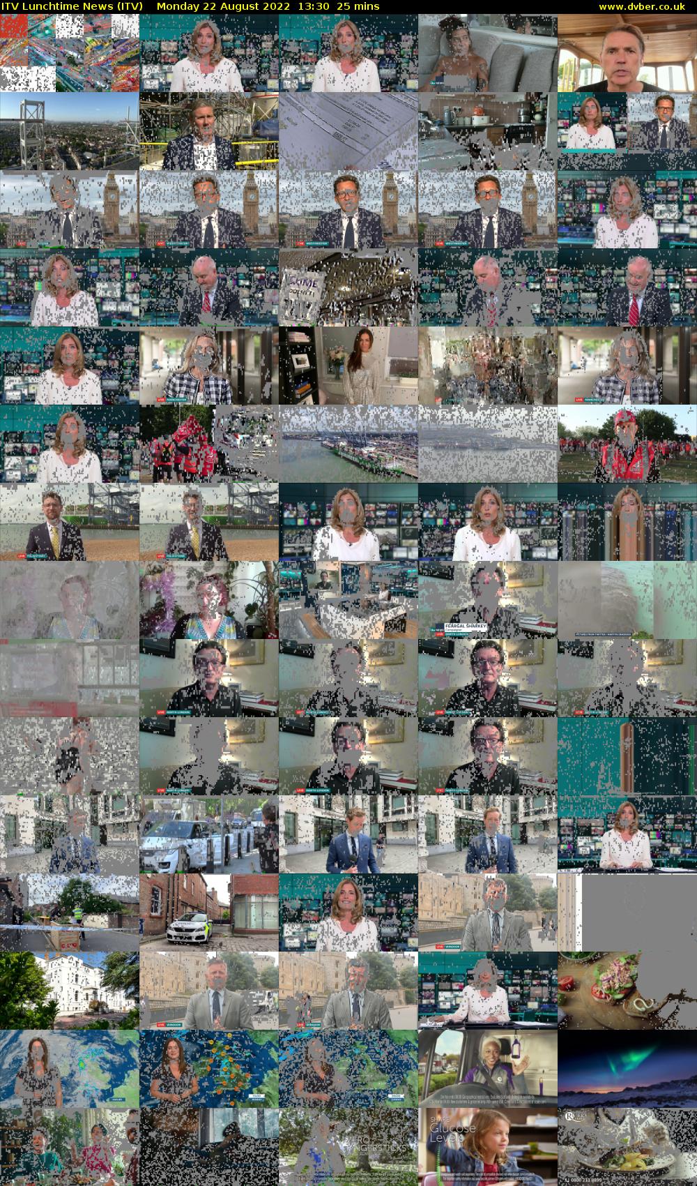 ITV Lunchtime News (ITV) Monday 22 August 2022 13:30 - 13:55
