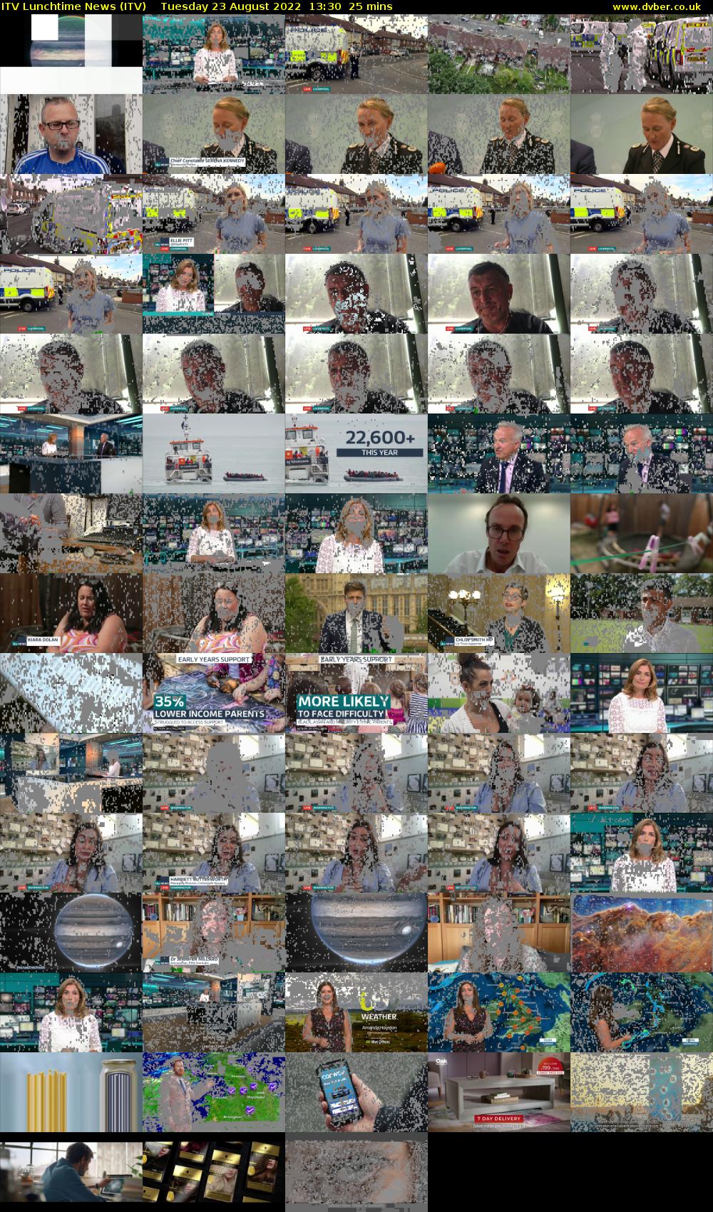 ITV Lunchtime News (ITV) Tuesday 23 August 2022 13:30 - 13:55