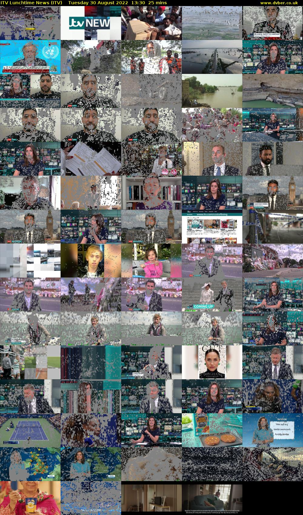 ITV Lunchtime News (ITV) Tuesday 30 August 2022 13:30 - 13:55