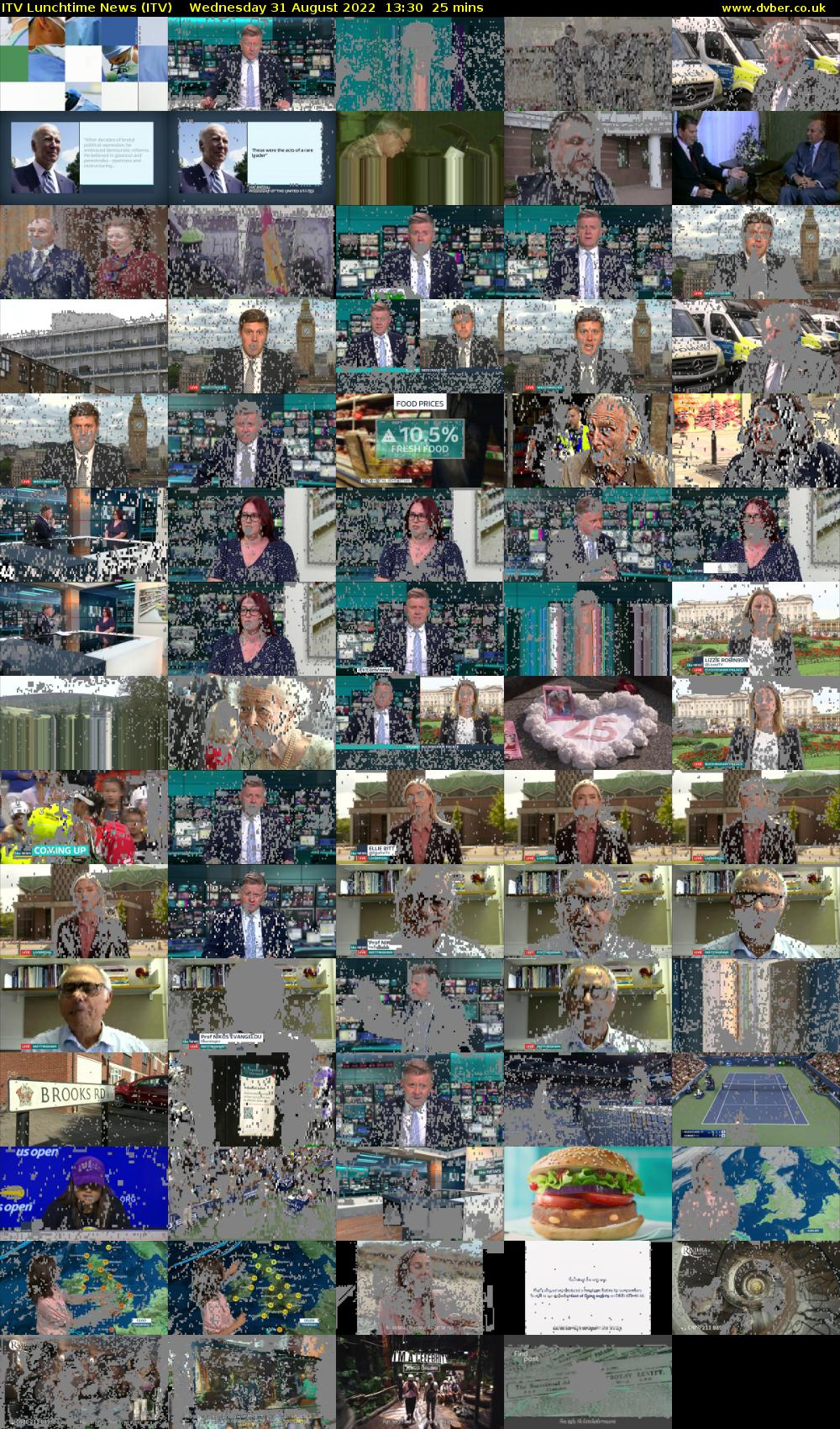 ITV Lunchtime News (ITV) Wednesday 31 August 2022 13:30 - 13:55