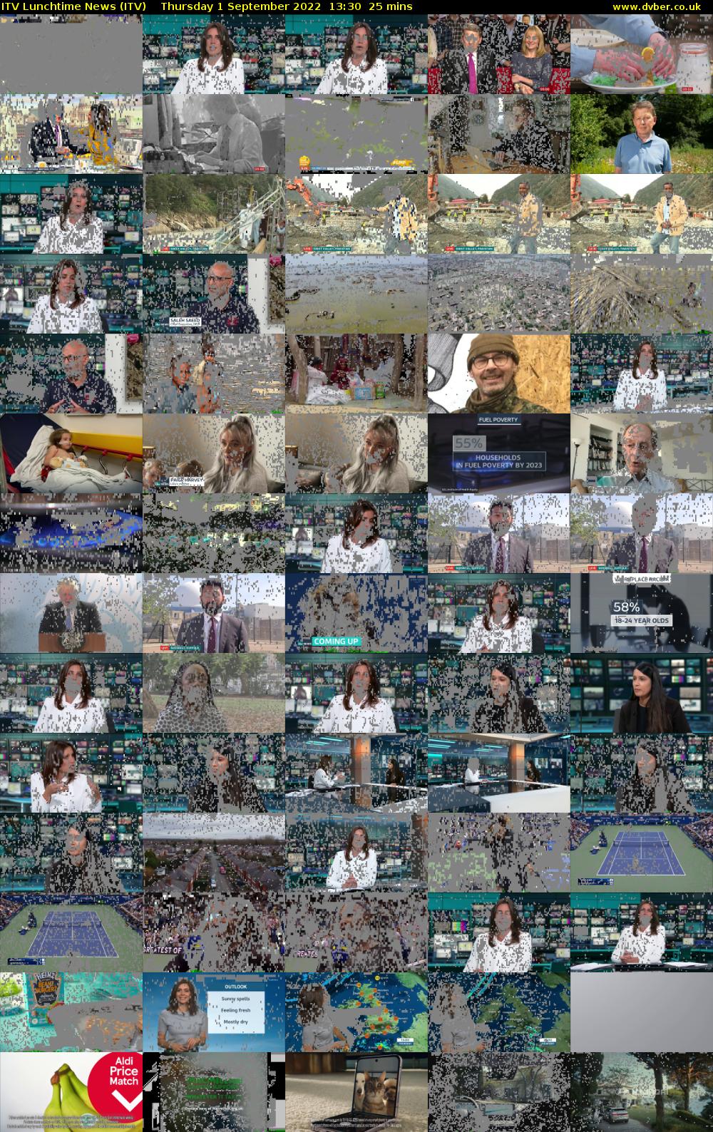 ITV Lunchtime News (ITV) Thursday 1 September 2022 13:30 - 13:55