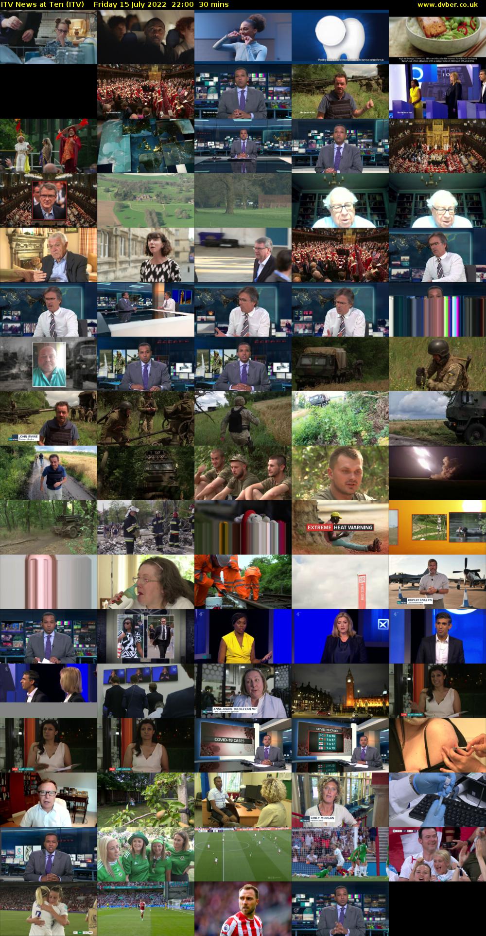 ITV News at Ten (ITV) Friday 15 July 2022 22:00 - 22:30