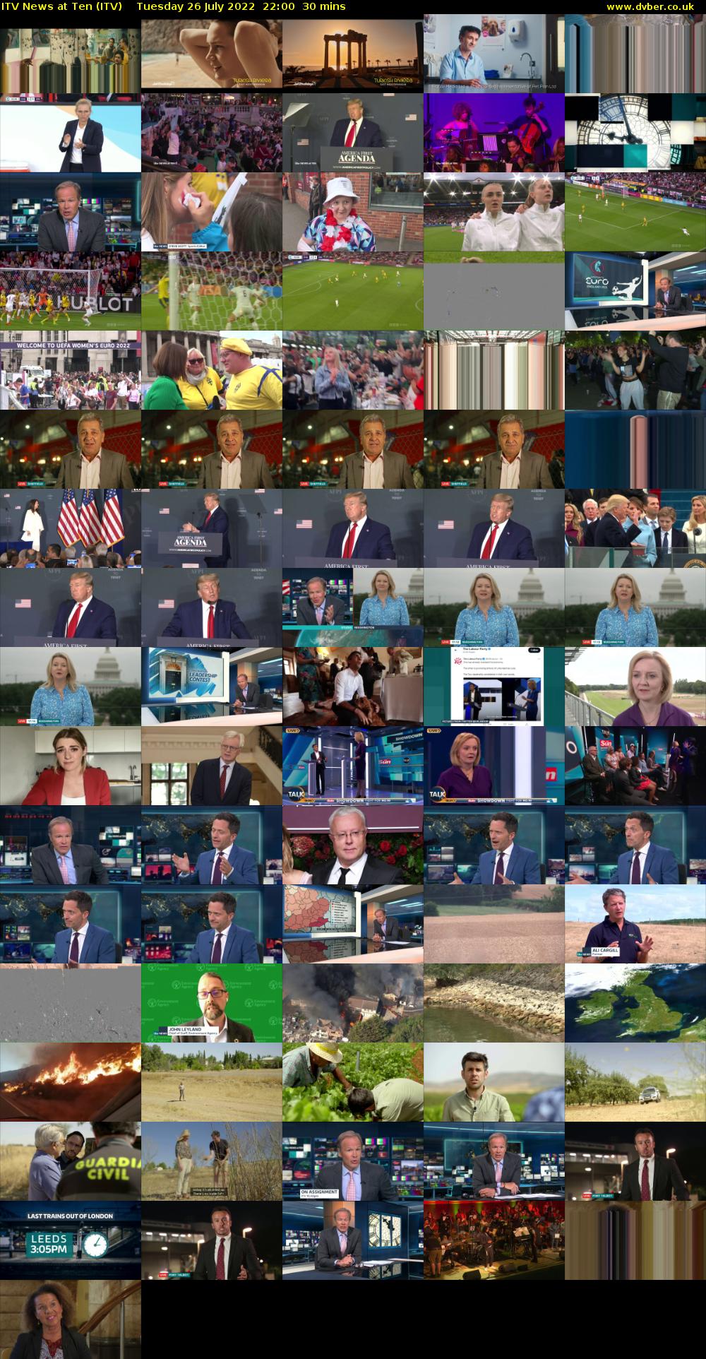 ITV News at Ten (ITV) Tuesday 26 July 2022 22:00 - 22:30