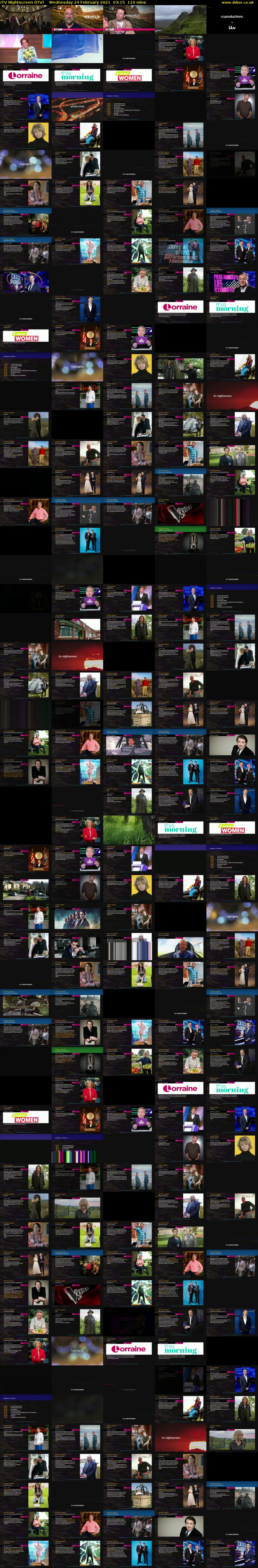 ITV Nightscreen (ITV) Wednesday 24 February 2021 03:15 - 05:05