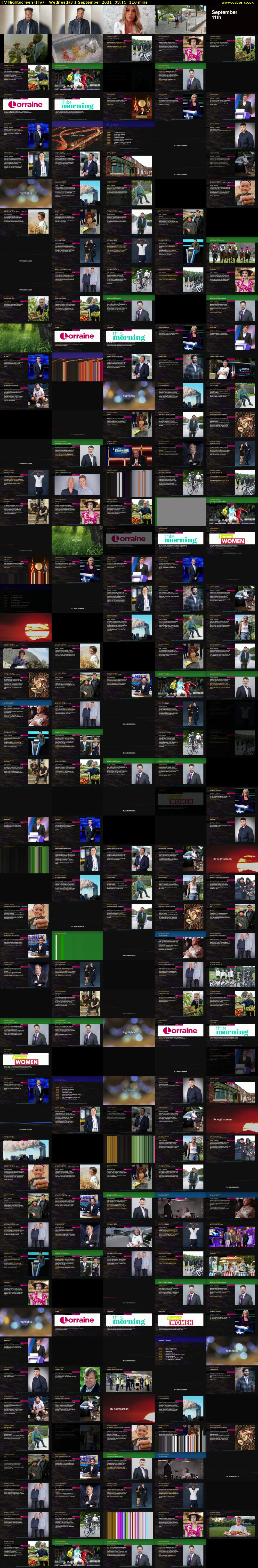 ITV Nightscreen (ITV) Wednesday 1 September 2021 03:15 - 05:05