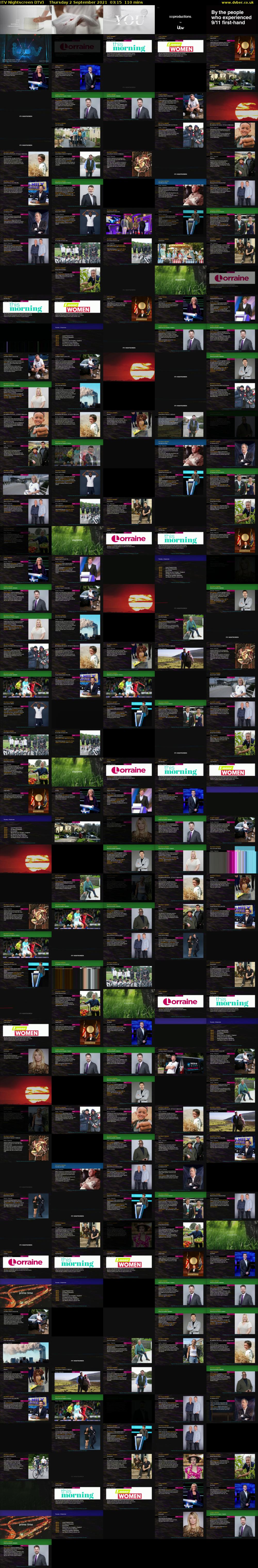 ITV Nightscreen (ITV) Thursday 2 September 2021 03:15 - 05:05