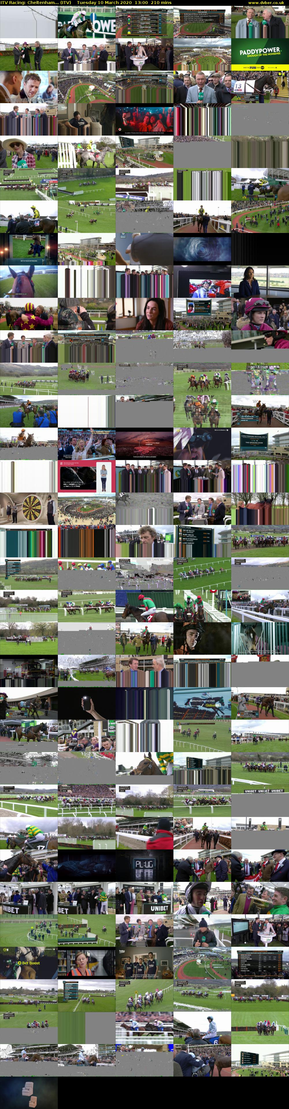ITV Racing: Cheltenham... (ITV) Tuesday 10 March 2020 13:00 - 16:30