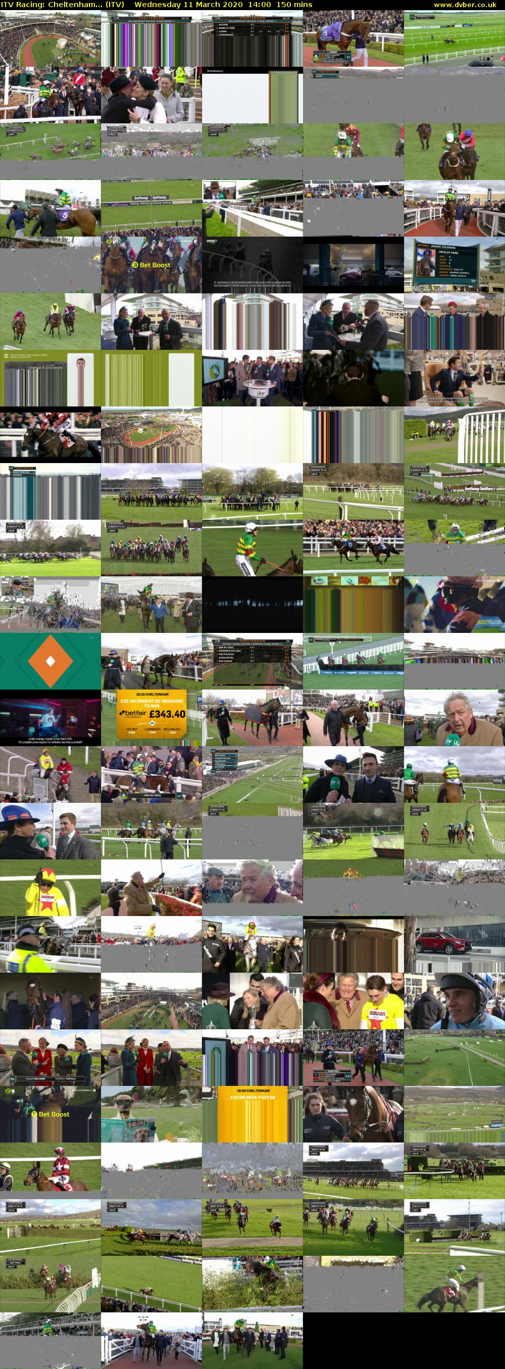 ITV Racing: Cheltenham... (ITV) Wednesday 11 March 2020 14:00 - 16:30