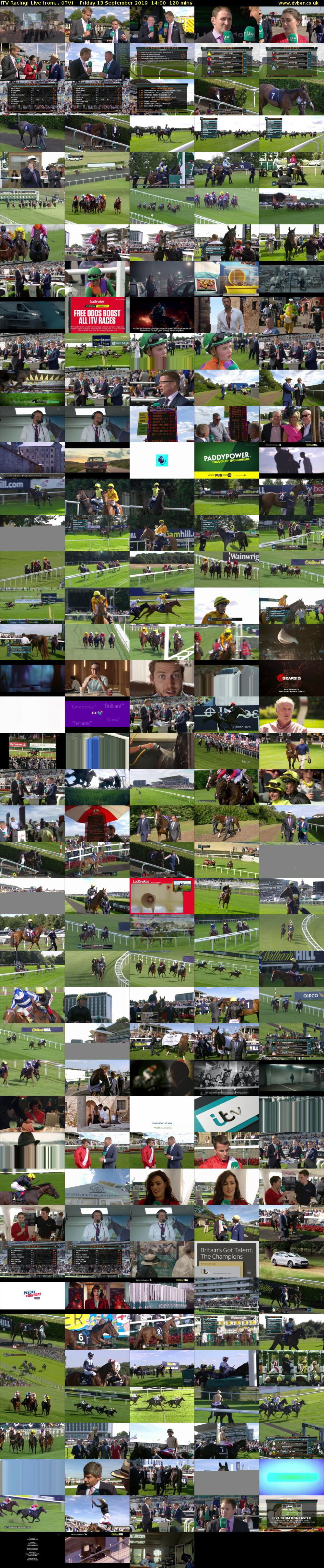 ITV Racing: Live from... (ITV) Friday 13 September 2019 14:00 - 16:00