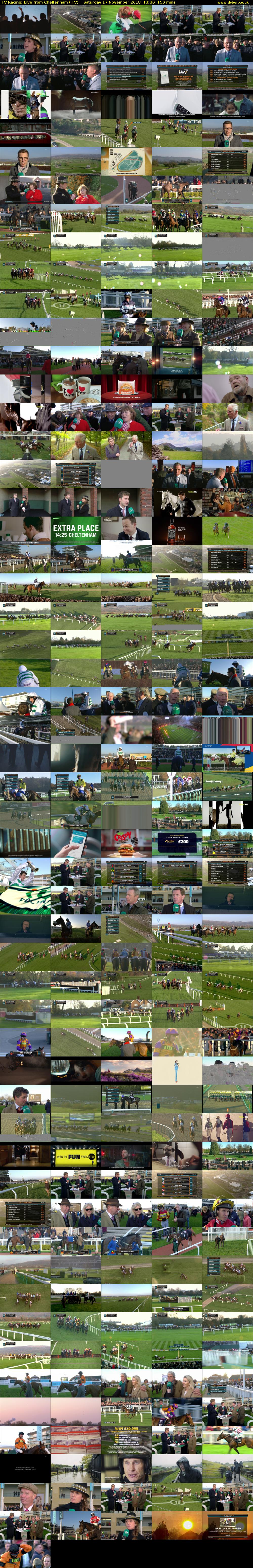 ITV Racing: Live from Cheltenham (ITV) Saturday 17 November 2018 13:30 - 16:00
