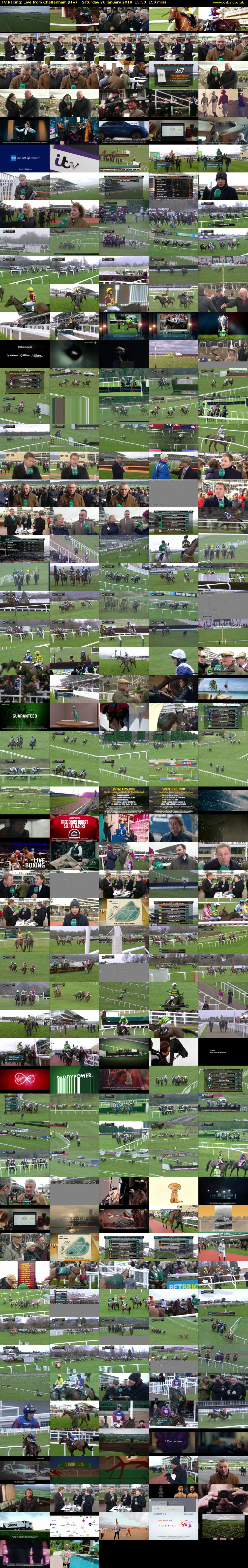 ITV Racing: Live from Cheltenham (ITV) Saturday 26 January 2019 13:30 - 16:00