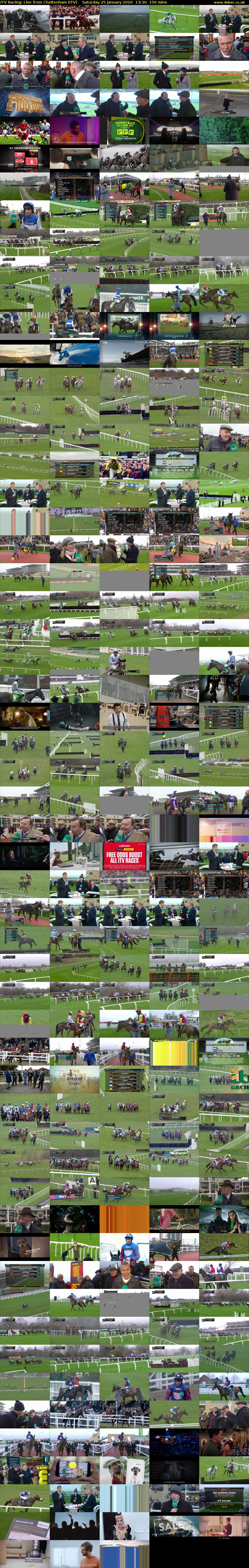 ITV Racing: Live from Cheltenham (ITV) Saturday 25 January 2020 13:30 - 16:00