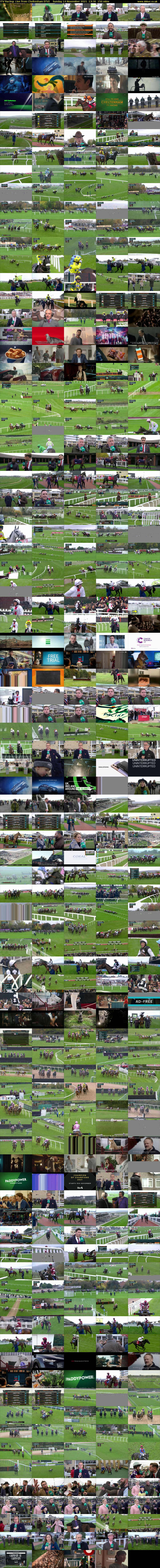 ITV Racing: Live from Cheltenham (ITV) Sunday 14 November 2021 13:30 - 16:00