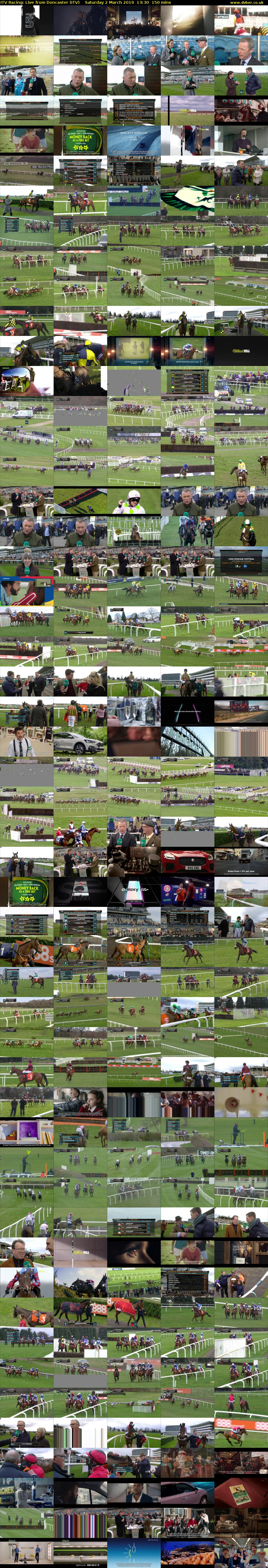 ITV Racing: Live from Doncaster (ITV) Saturday 2 March 2019 13:30 - 16:00