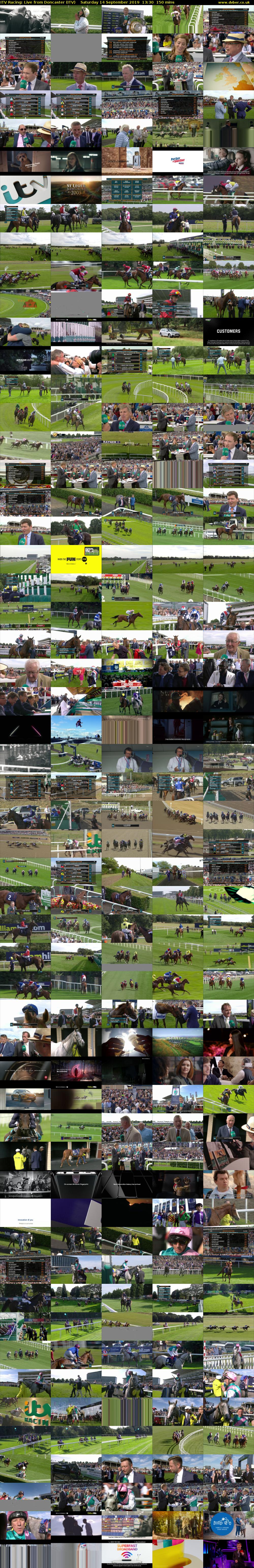 ITV Racing: Live from Doncaster (ITV) Saturday 14 September 2019 13:30 - 16:00