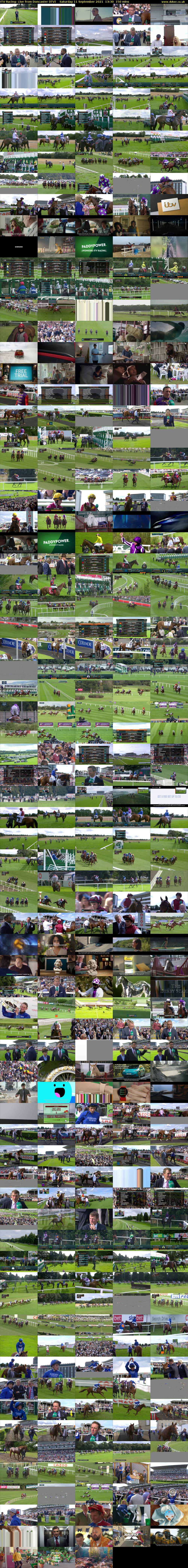 ITV Racing: Live from Doncaster (ITV) Saturday 11 September 2021 13:30 - 16:00