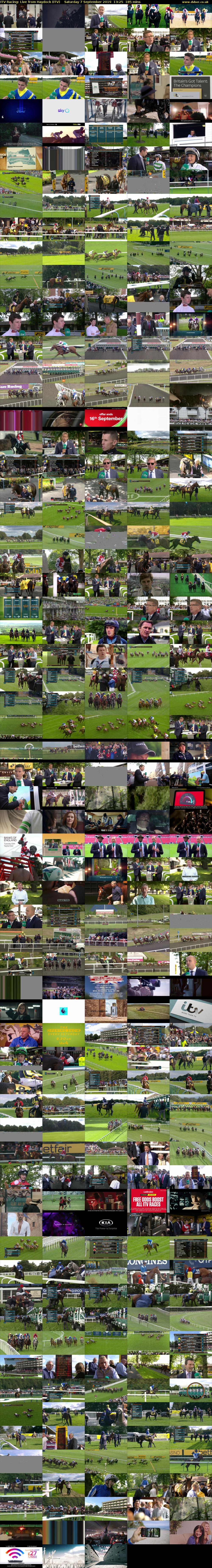 ITV Racing: Live from Haydock (ITV) Saturday 7 September 2019 13:25 - 16:30