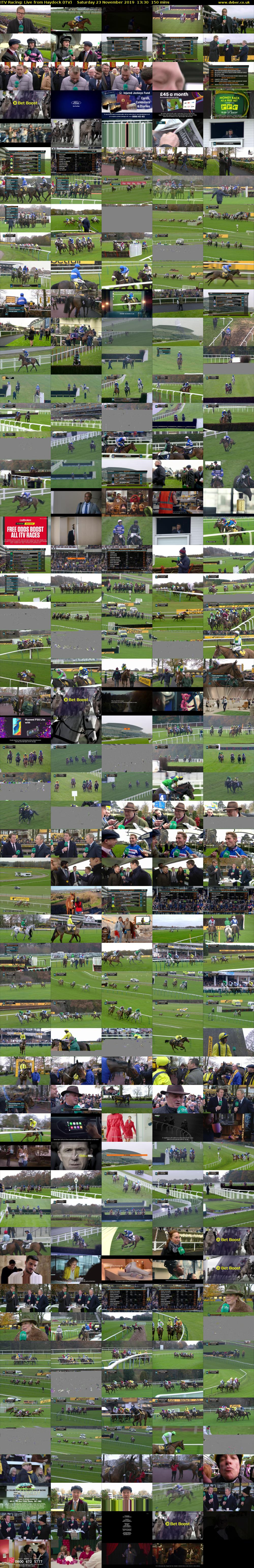 ITV Racing: Live from Haydock (ITV) Saturday 23 November 2019 13:30 - 16:00
