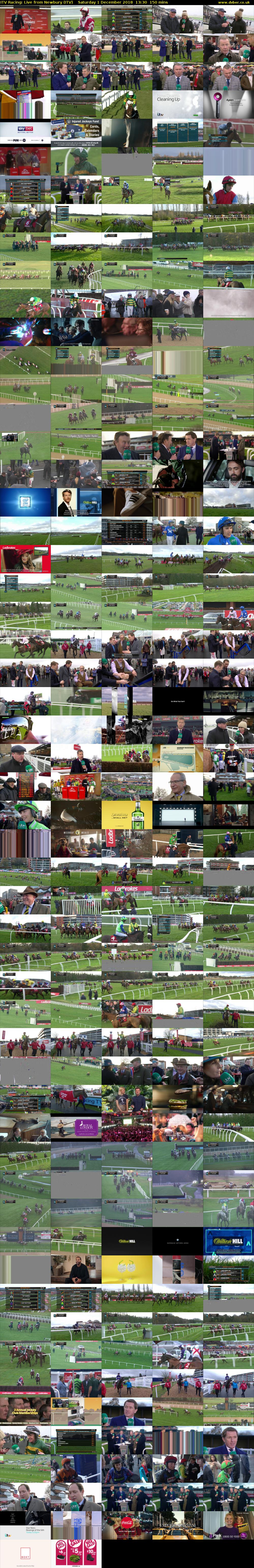 ITV Racing: Live from Newbury (ITV) Saturday 1 December 2018 13:30 - 16:00