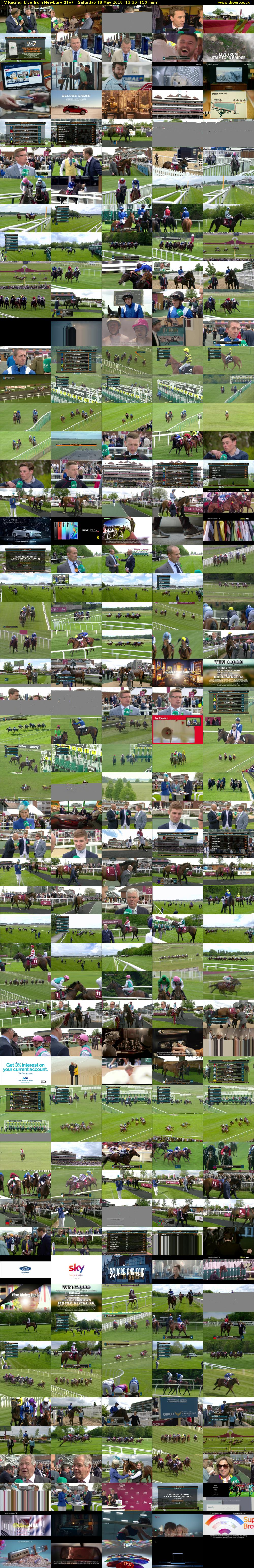 ITV Racing: Live from Newbury (ITV) Saturday 18 May 2019 13:30 - 16:00