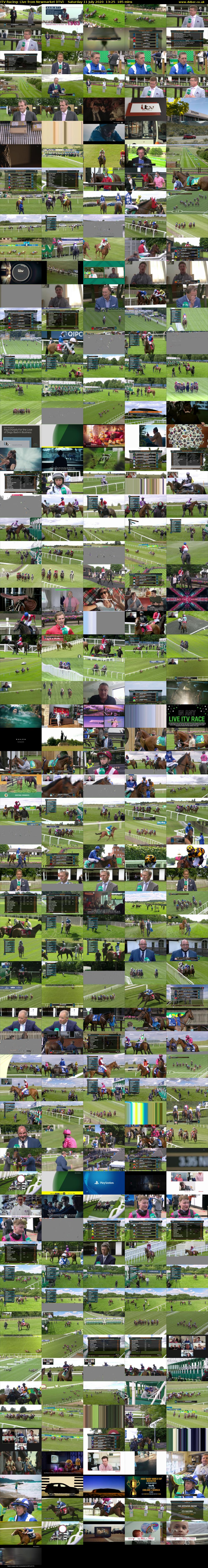 ITV Racing: Live from Newmarket (ITV) Saturday 11 July 2020 13:25 - 16:30